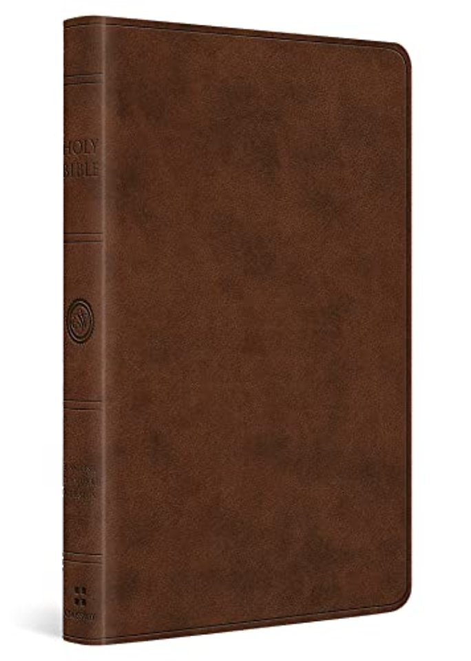 ESV Premium Gift Bible, Red Letter (TruTone, Brown)