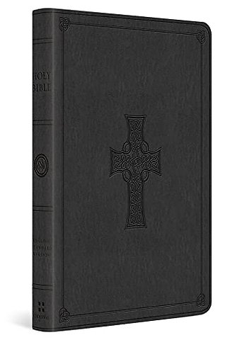 ESV Value Thinline Bible (TruTone, Charcoal, Celtic Cross Design)
