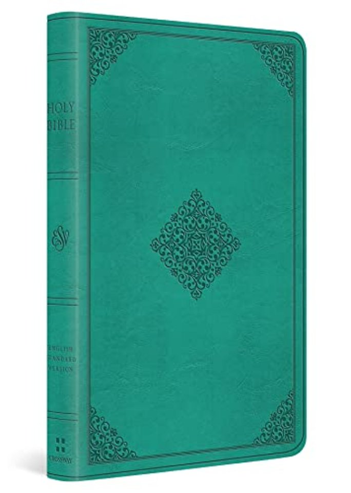 ESV Value Thinline Bible (TruTone, Teal, Ornament Design)