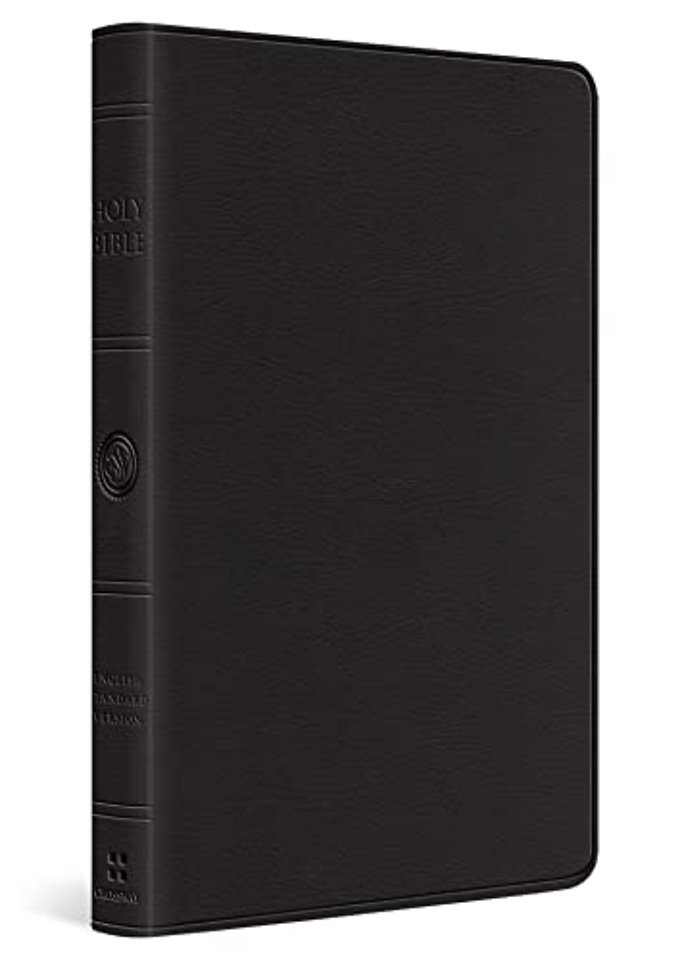 ESV Value Thinline Bible, Red Letter (TruTone, Black)