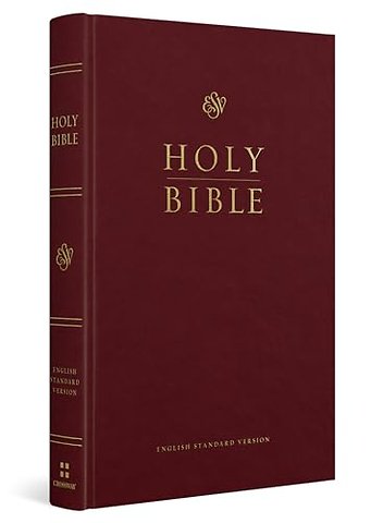 ESV Church Bible (Hardcover, Burgundy)
