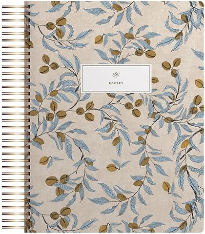ESV Spiral–Bound Journaling Bible, Poetry (Hardcover, Cover Artwork by Lulie Wallace)