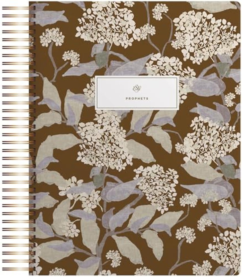 ESV Spiral–Bound Journaling Bible, Prophets (Hardcover, Cover Artwork by Lulie Wallace)