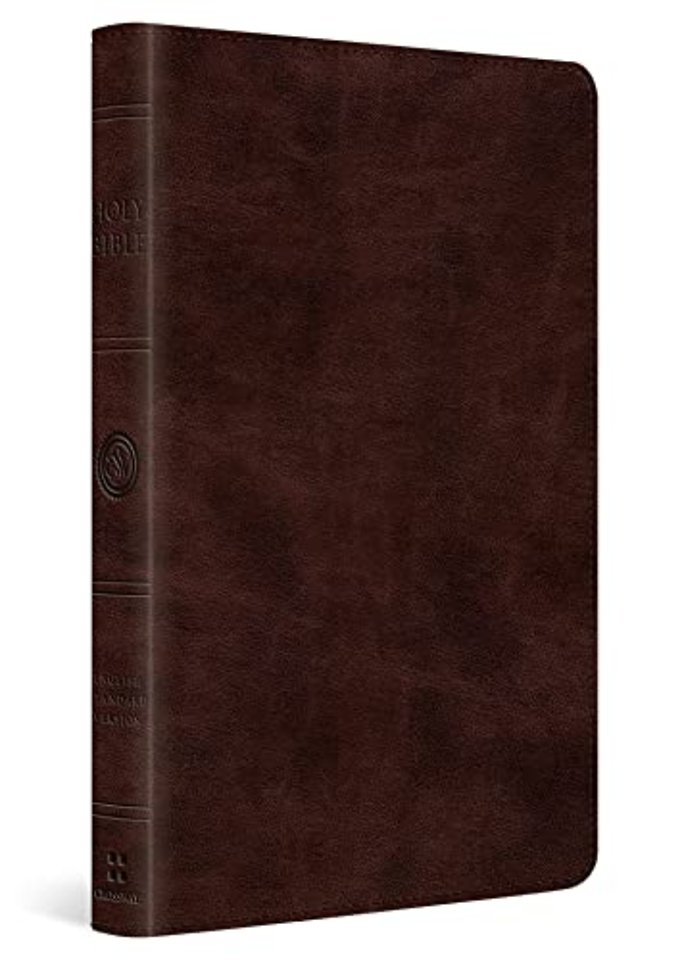 ESV Thinline Bible, Red Letter (TruTone, Espresso)