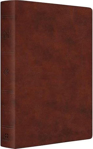 ESV Giant Print Personal Size Bible (TruTone, Chestnut)