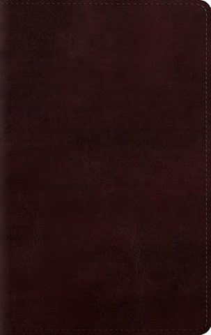 ESV Giant Print Personal Size Bible, Red Letter (TruTone, Mahogany)