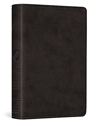ESV Vest Pocket New Testament with Psalms and Proverbs, Red Letter (TruTone, Black)