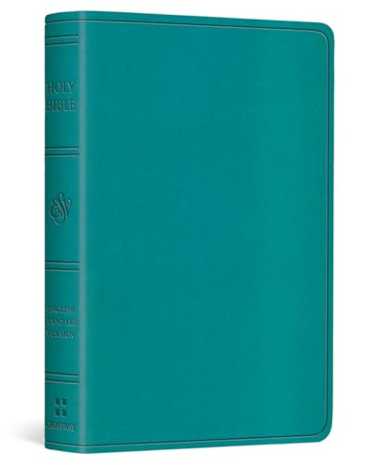 ESV Vest Pocket New Testament with Psalms and Proverbs, Red Letter (TruTone, Teal)