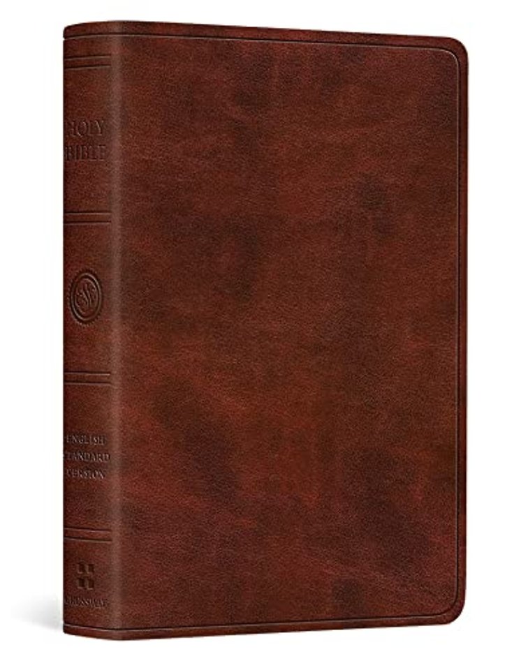 ESV Vest Pocket New Testament with Psalms and Proverbs, Red Letter (TruTone, Chestnut)