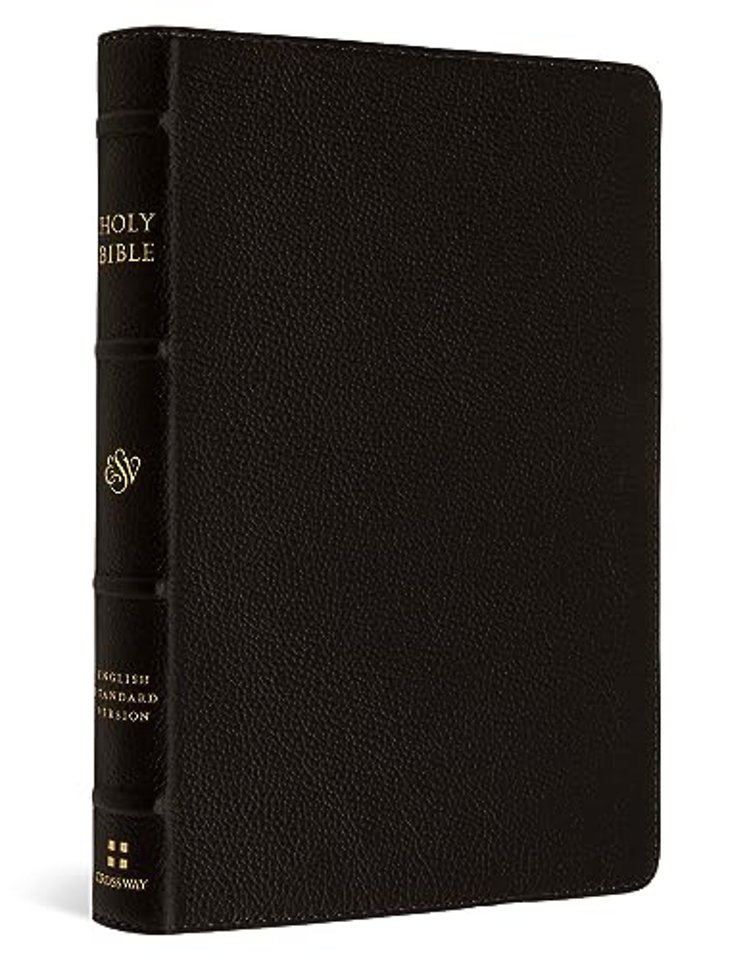 ESV Compact Bible (Buffalo Leather, Deep Brown)