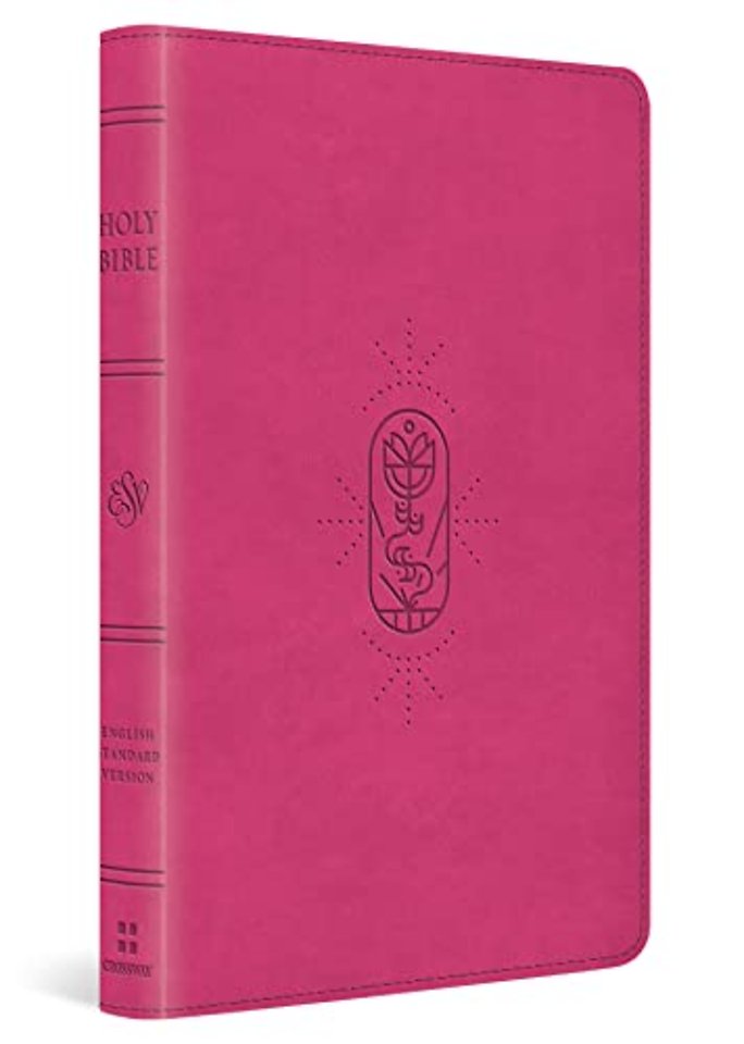 ESV Kid`s Bible, Thinline, Red Letter (TruTone, Berry, The True Vine Design)