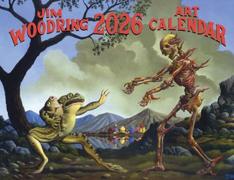 Jim Woodring 2026 Wall Calendar