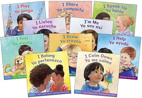 Learning About Me & You Board Books Complete Bilingual Series 10-Book Set