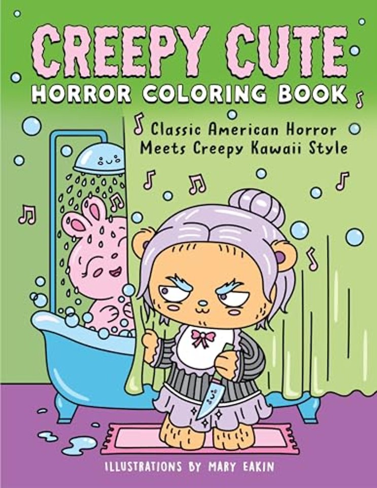 Creepy Cute Horror Coloring Book