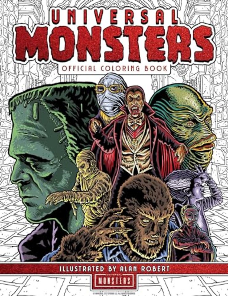 Universal Monsters: The Official Coloring Book