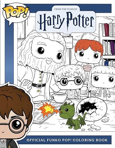 Official Funko Pop Harry Potter Coloring Book