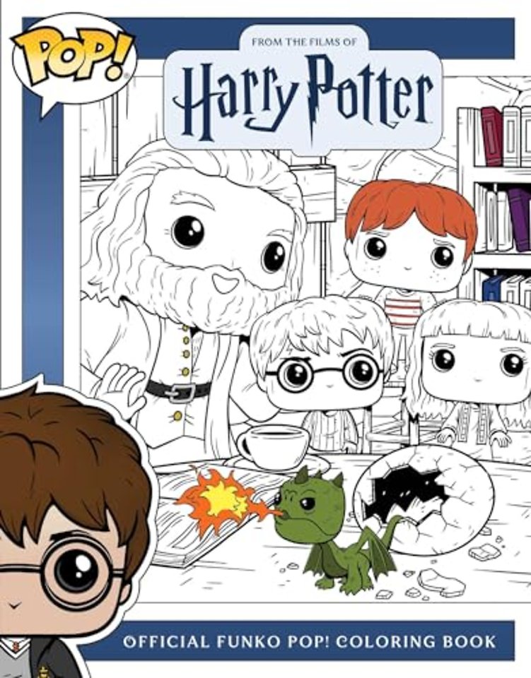Official Funko Pop Harry Potter Coloring Book