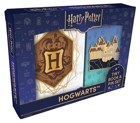 Harry Potter: Hogwarts Tiny Book and Pin Set