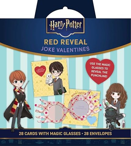 Harry Potter: Red Reveal Joke Valentines