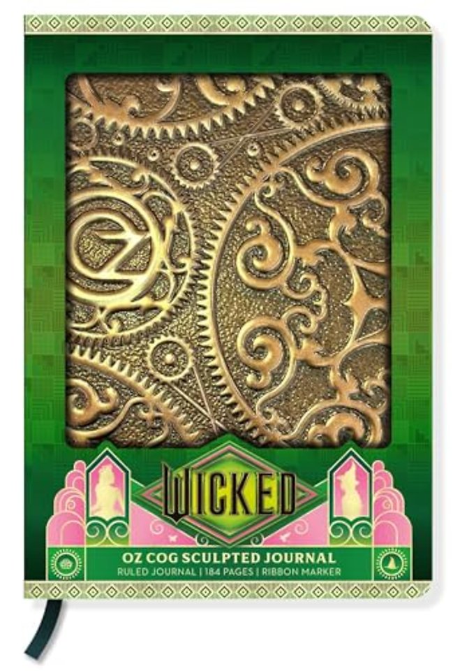 Wicked: Oz Cogs Sculpted Journal