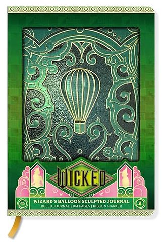 Wicked: Wizard's Balloon Sculpted Journal