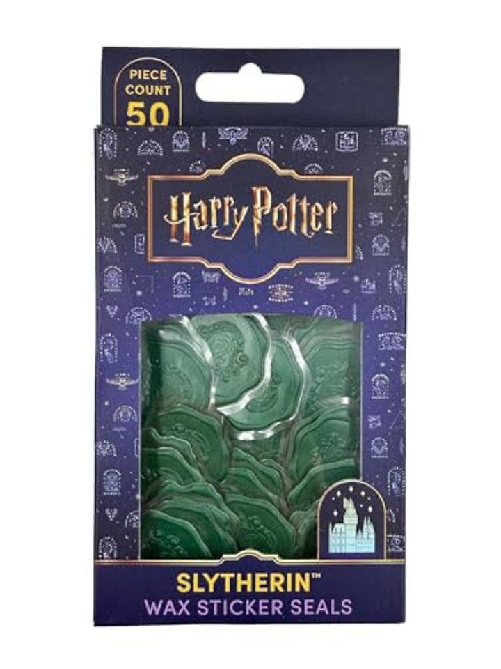 Harry Potter: Slytherin Wax Sticker Seals (Set of 50)