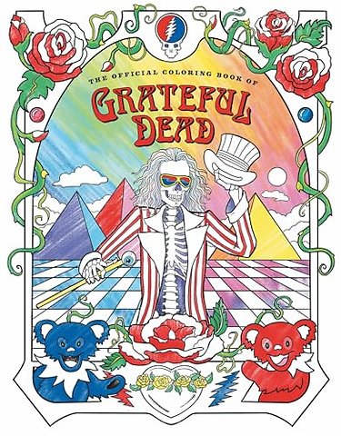 The Official Coloring Book of Grateful Dead