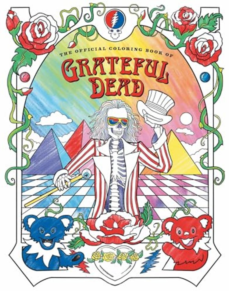 The Official Coloring Book of Grateful Dead