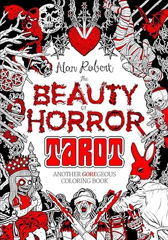 The Beauty of Horror: Tarot Coloring Book