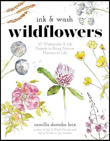 Ink & Wash Wildflowers