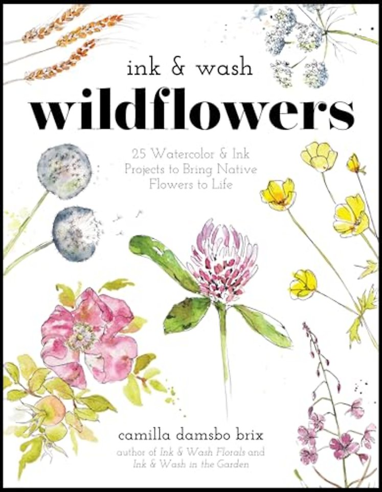 Ink & Wash Wildflowers