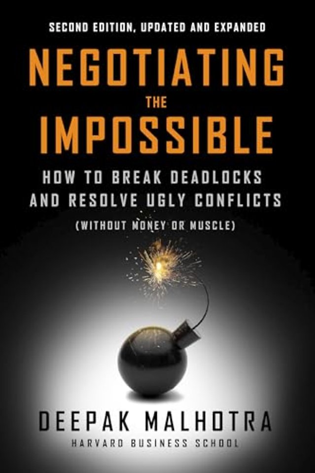 Cover van Negotiating the Impossible