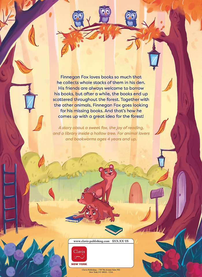 Finnegan Fox and the Forest Library