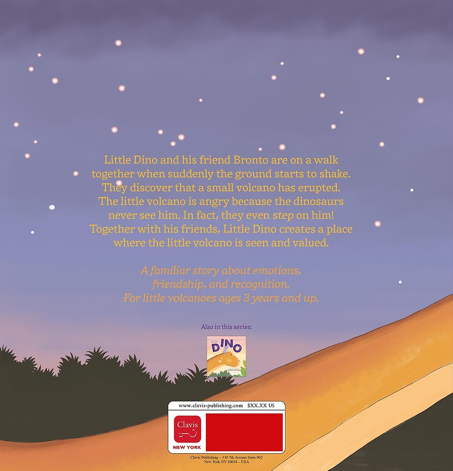 Little Dino and the Angry Volcano