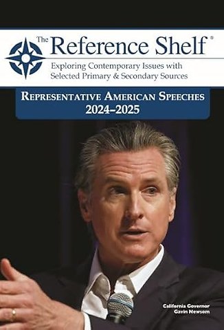 The Reference Shelf – Representative American Speeches, 2024–25