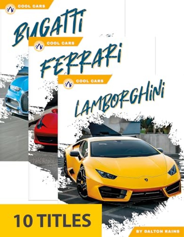 Cool Cars (Set of 10)