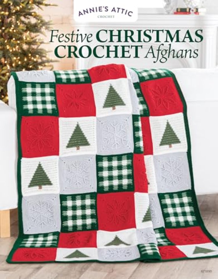 Festive Christmas Crochet Afghans
