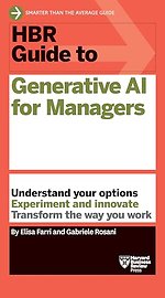 HBR Guide to Generative AI for Managers