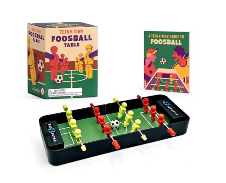 Teeny-Tiny Foosball Table: Let's Roll!