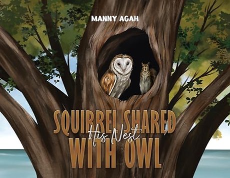 Squirrel Shared His Nest with Owl