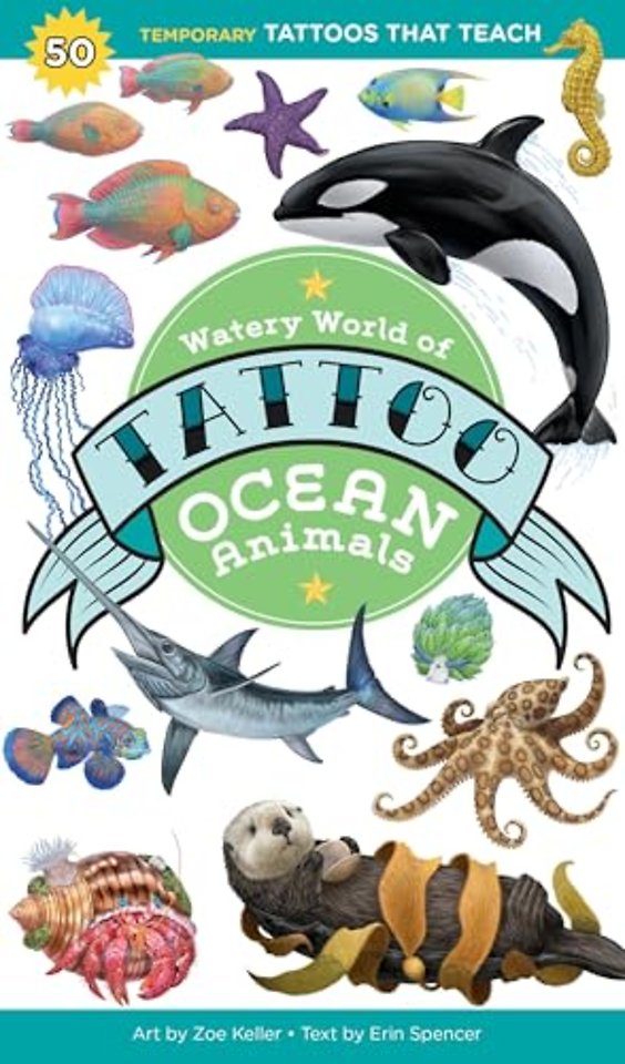 Watery World of Tattoo Ocean Animals